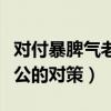 對(duì)付暴脾氣老公的對(duì)策打孩子（對(duì)付暴脾氣老公的對(duì)策）