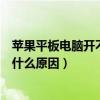 蘋果平板電腦開不了機(jī)了怎么辦（蘋果平板電腦充不進(jìn)電是什么原因）