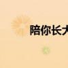 陪你長大歌詞完整版（陪你長大）
