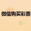 微信購買彩票合法嗎（微信帶你玩彩票賺錢）