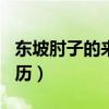 東坡肘子的來歷和典故300字（東坡肘子的來歷）