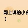 網(wǎng)上說的小白什么意思（小白網(wǎng)絡(luò)意思是什么）