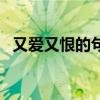 又愛又恨的句子有哪些（又愛又恨的句子）