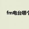 fm電臺哪個比較好（fm電臺哪個好聽）