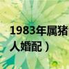 1983年屬豬的人婚配怎么樣（1983年屬豬的人婚配）