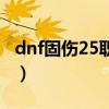 dnf固傷25職業(yè)大全（dnf95固傷職業(yè)有哪些）