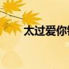 太過愛你鈴聲mp3（太過愛你鈴聲）