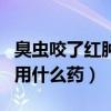 臭蟲咬了紅腫癢吃什么藥最好（臭蟲叮咬紅腫用什么藥）
