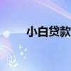 小白貸款app官方下載（小白貸款）