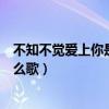 不知不覺愛上你是什么歌曲的歌詞（不知不覺就愛上你是什么歌）