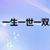 一生一世一雙人完美結(jié)局（一生一世一雙人）