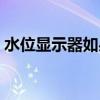 水位顯示器如果報(bào)警了怎么弄（水位顯示器）