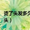 燙了頭發(fā)多久洗頭最好（燙了頭發(fā)多久可以洗頭）