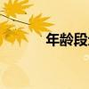 年齡段劃分稱(chēng)呼（年齡段劃分）