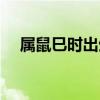 屬鼠巳時出生的女孩（巳時出生的女孩）