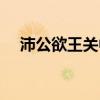沛公欲王關中王的意思（沛公欲王關中）
