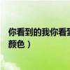 你看到的我你看到的我是哪一種顏色（你看到的我是哪一種顏色）