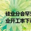 硅業(yè)分會(huì)罕見(jiàn)未披露開(kāi)工率情況 下游拉晶企業(yè)開(kāi)工率下調(diào)