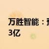 萬勝智能：預計中標國家電網(wǎng)項目金額約1.33億