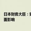 日本財務(wù)大臣：如果對金融體系失去信任，將對經(jīng)濟產(chǎn)生負面影響