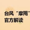 臺(tái)風(fēng)“摩羯”四次登陸，強(qiáng)度為何如此驚人？官方解讀