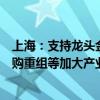 上海：支持龍頭金融科技企業(yè)立足主業(yè)，通過(guò)吸收合并、并購(gòu)重組等加大產(chǎn)業(yè)鏈資源整合力度