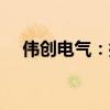 偉創(chuàng)電氣：控股股東擬減持不超3%股份