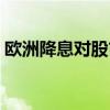 歐洲降息對股市的影響（降息對股市的影響）