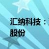 匯納科技：董事孫衛(wèi)民擬減持不超過0.06%股份