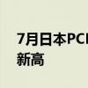 7月日本PCB產(chǎn)額21個(gè)月來首增 創(chuàng)一年半來新高