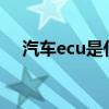 汽車ecu是什么?（汽車ecu是什么意思）