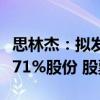 思林杰：擬發(fā)行股份及支付現(xiàn)金購買科凱電子71%股份 股票復(fù)牌