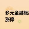 多元金融概念異動拉升 中糧資本、新力金融漲停