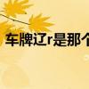 車牌遼r是那個城市（遼r車牌歸屬地是哪兒）