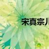 宋真宗兒子宋仁宗（宋真宗兒子）