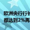 歐洲央行行長(zhǎng)拉加德：我們不會(huì)等到所有指標(biāo)都達(dá)到2%再降息
