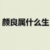 顏良屬什么生肖年出生的（顏良屬什么生肖）