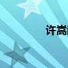 許嵩散場電影（散場電影）