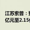 江蘇索普：預(yù)計(jì)2024年前三季度凈利潤1.85億元至2.15億元
