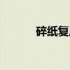 碎紙復(fù)原魔術(shù)原理（碎紙復(fù)原）