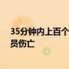 35分鐘內(nèi)上百個(gè)發(fā)射物射向以色列：以軍實(shí)施攔截 暫無(wú)人員傷亡