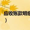 應收賬款明細賬用什么賬簿（應收賬款明細賬）