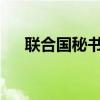 聯(lián)合國秘書長譴責(zé)以色列持續(xù)襲擊加沙
