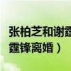 張柏芝和謝霆鋒離婚后有再婚嗎（張柏芝和謝霆鋒離婚）