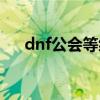 dnf公會等級劃分名稱（dnf公會稱號）