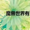 魔獸世界有多大地圖（魔獸世界有多大）