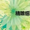 精雕細琢的近義詞（精雕細琢）