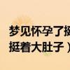 夢見懷孕了挺著大肚子孩子在動（夢見懷孕了挺著大肚子）